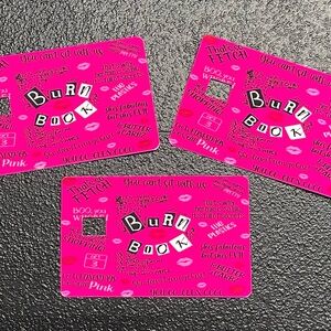 Pink Burn Book Card Holder